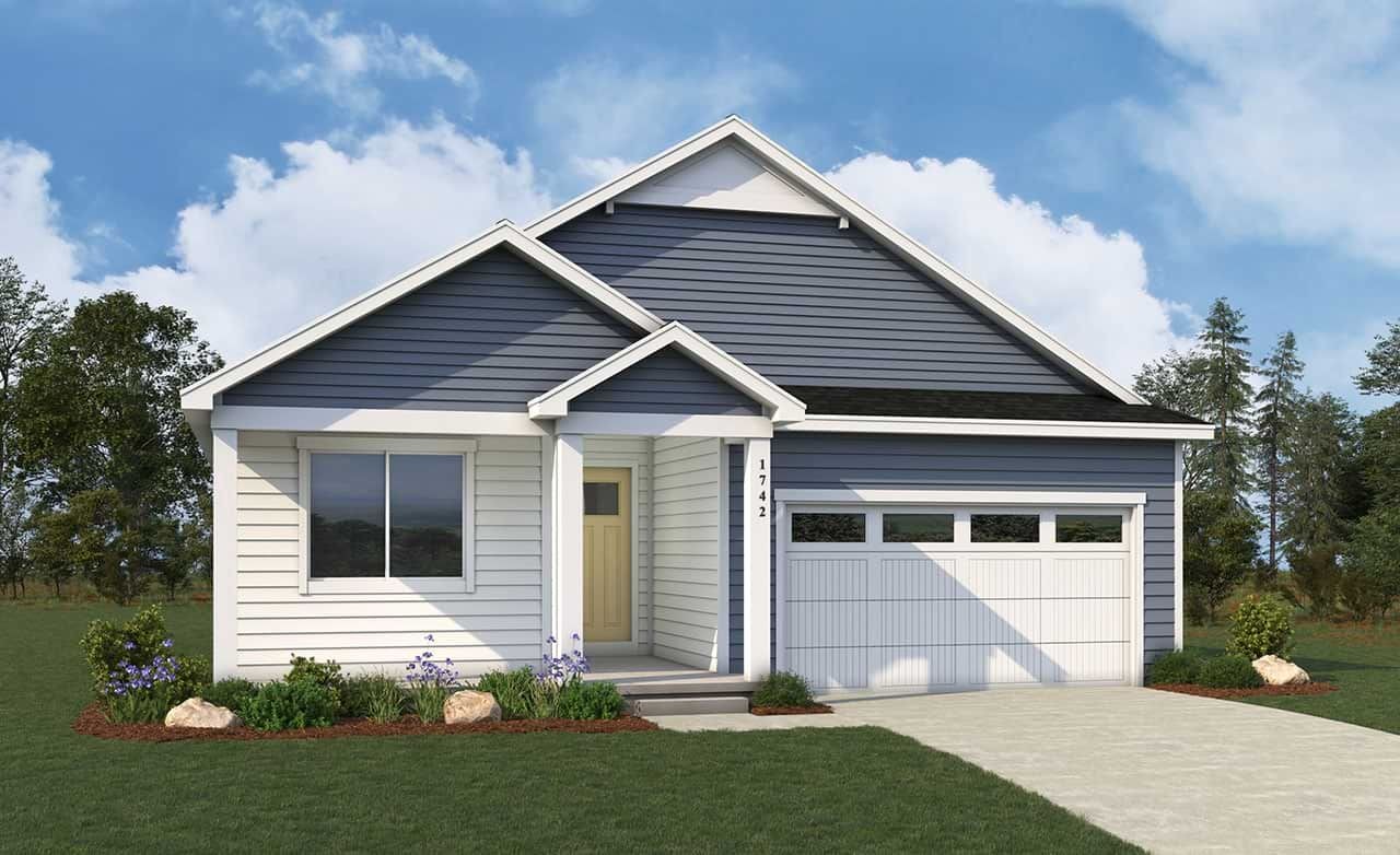 Modern Cottage Elevation