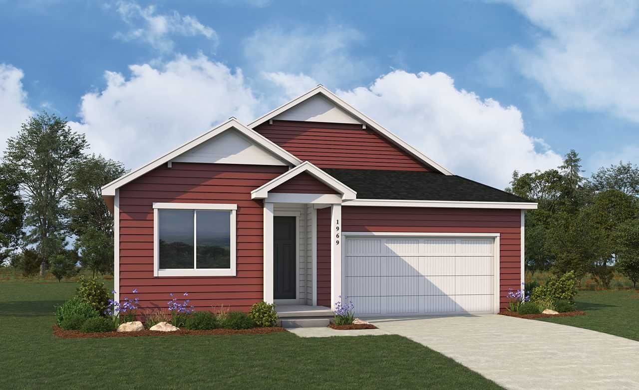 Modern Cottage Elevation