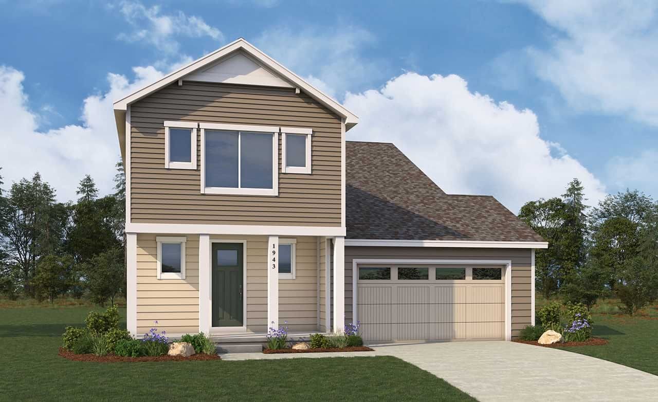 Modern Cottage Elevation