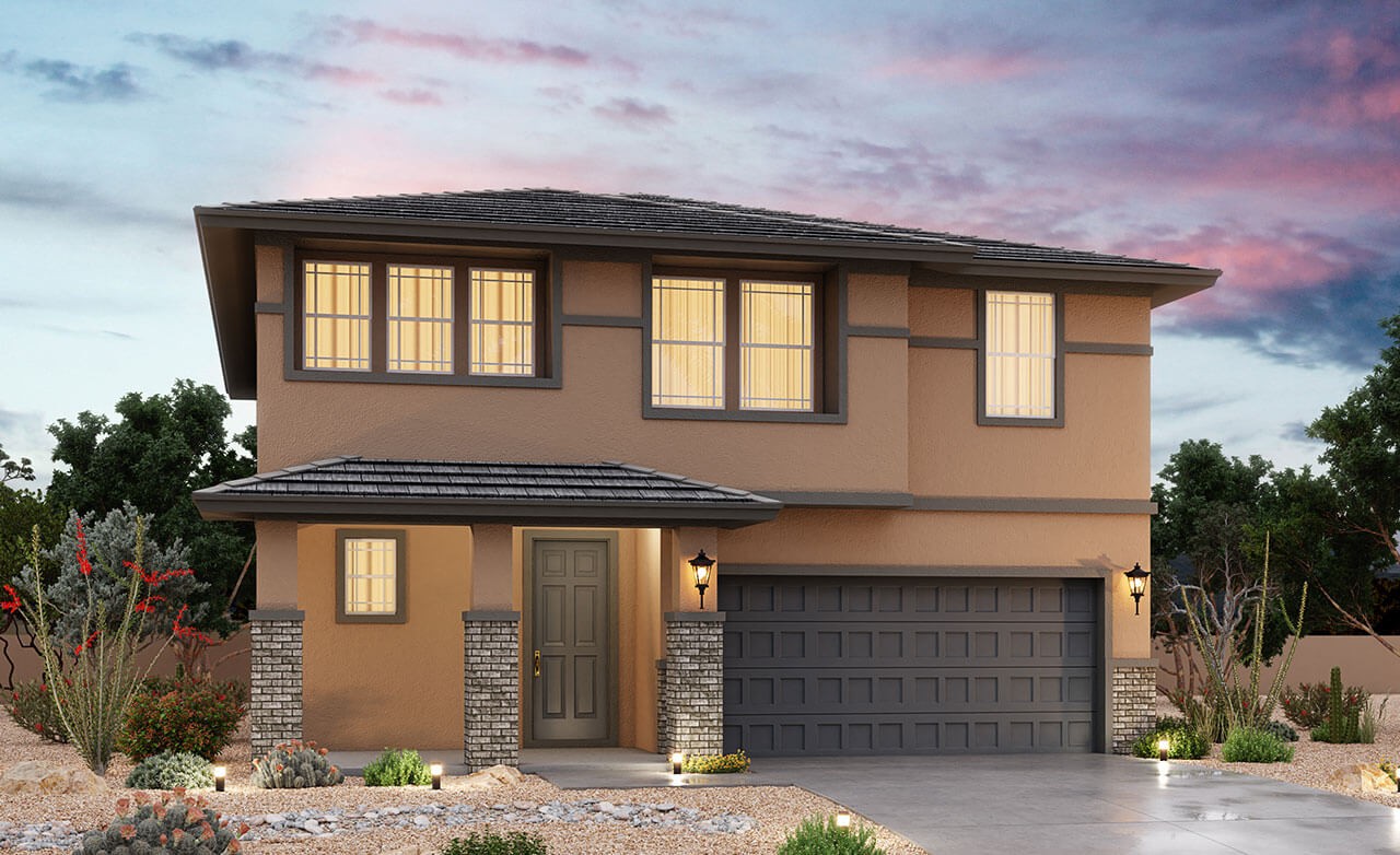 Single-Family Home Design and Architecture Render Modern single-family home design showcasing residential architecture features.